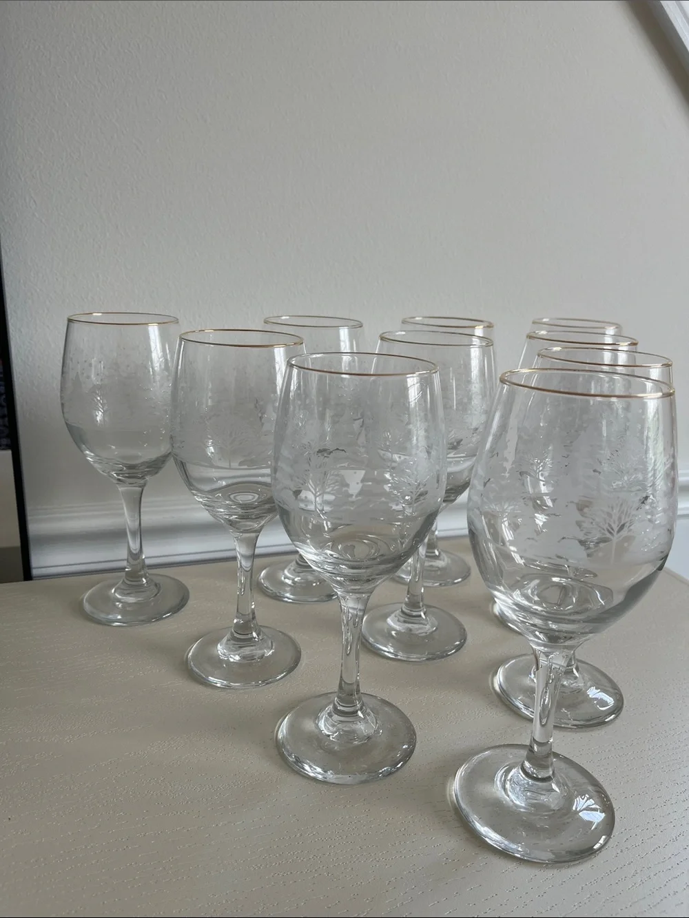 Libbey vintage wine
